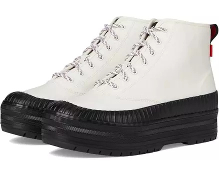 Кроссовки Keds The Platform Mid Lug Weatherized, белый/черный