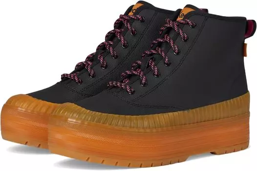 Кроссовки Keds The Platform Mid Lug Weatherized, цвет Black/Gum
