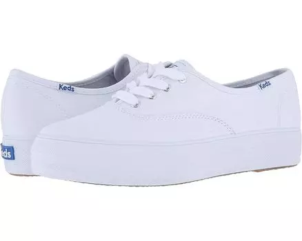 Кроссовки Keds Triple Core, цвет White Canvas