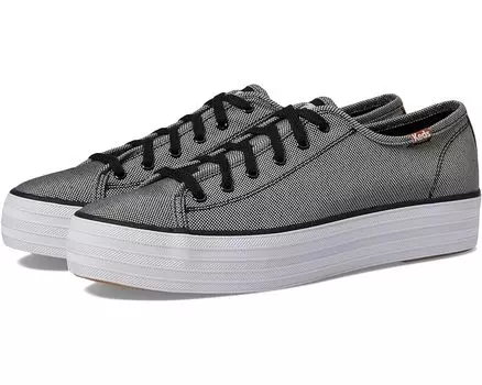 Кроссовки Keds Triple Kick Canvas, цвет Black EF Core