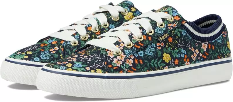 Кроссовки Keds X Rifle Paper Jump Kick Rib Knit Mayfair Keds, темно-синий