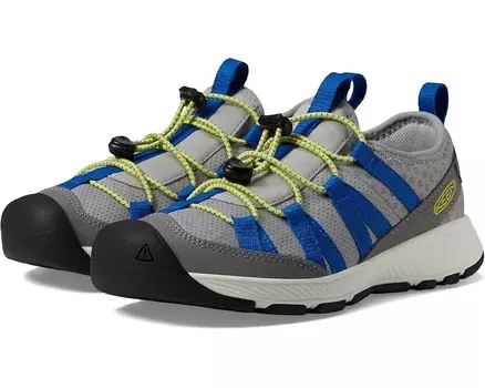 Кроссовки KEEN Kids Motozoa Sneaker, цвет Steel Grey/Evening Primrose