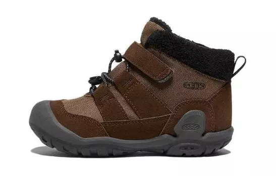 Кроссовки KEEN Kids Outdoor Shoes GS Mid-top Brown, коричневый