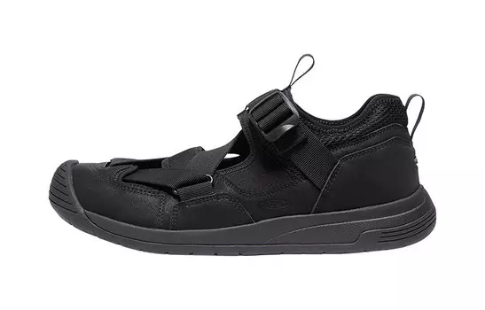Кроссовки KEEN Lifestyle Shoes Men Low-top Triple Black/Black, черный