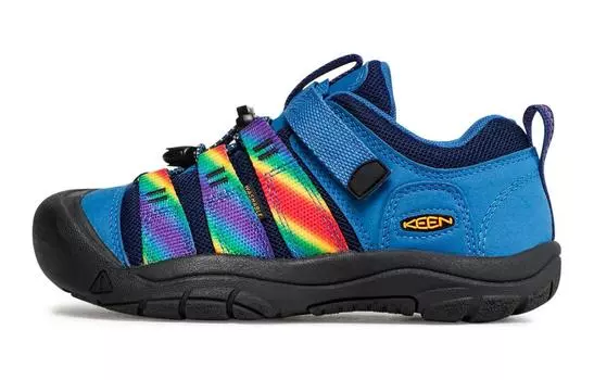 Кроссовки KEEN Newport H2 Kids Outdoor Shoes GS Low-top Multi-color Combination/bright Cobalt Blue, синий