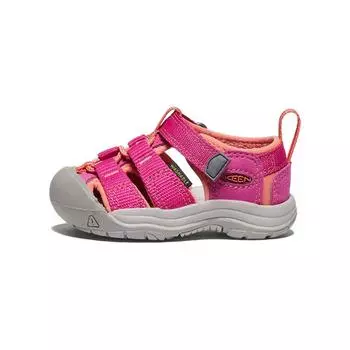 Кроссовки KEEN Newport H2 Toddler Shoes TD Low-top Elderberry Color / Coral Pink, розовый