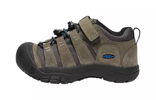Кроссовки KEEN Newport Kids Outdoor Shoes PS Low-top Steel Grey/bright Blue, темно-серый