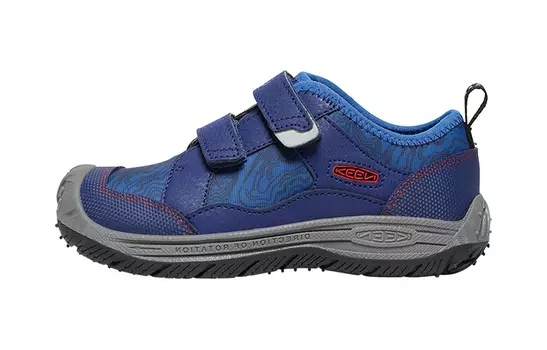 Кроссовки KEEN SPEED HOUND Kids Outdoor Shoes PS Low-top Dark Blue/carpet Red, синий