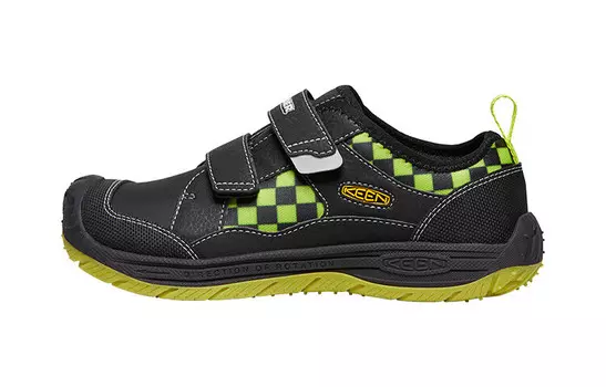 Кроссовки KEEN SPEED HOUND Kids Outdoor Shoes GS Low-top Black/yellow, черный