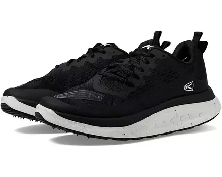 Кроссовки KEEN WK400 Performance Breathable Walking, черный/белый