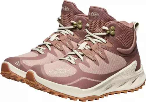 Кроссовки Keen "ZIONIC MID WP", водонепроницаемые, цвет Warm Taupe/Birch