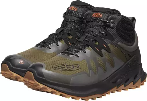 Кроссовки Keen "ZIONIC MID WP", водонепроницаемые, оливковый