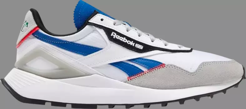 Кроссовки keith haring x classic leather legacy az 'dancing figures heel print' Reebok, белый