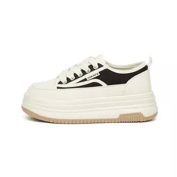 Кроссовки KEKAFU Skateboarding Shoes Women's Low-top, бежевый