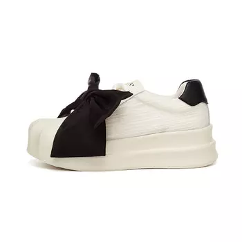 Кроссовки KEKAFU Skateboarding Shoes Women's Low-top, черный