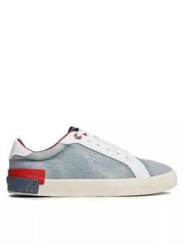 Кроссовки Kenton Denim W Pepe Jeans, синий