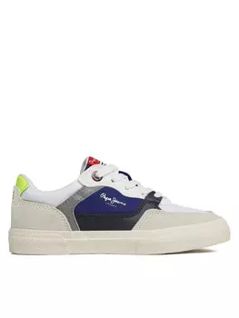 Кроссовки Kenton Master Combi B Pepe Jeans, белый