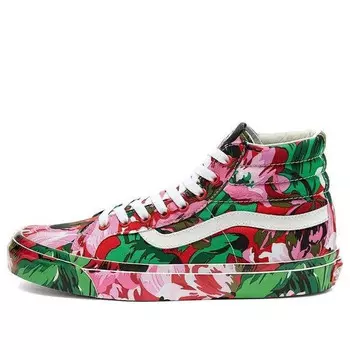 Кроссовки kenzo x og sk8-hi lx 'floral red' Vans, красный