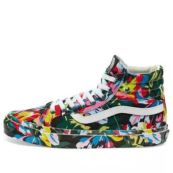 Кроссовки kenzo x og sk8-hi lx 'floral green' Vans, зеленый