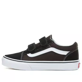 Кроссовки kid's old skool v black/white Vans, черный