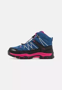 Кроссовки KIDS RIGEL MID WP UNISEX CMP, цвет ocean/fuxia
