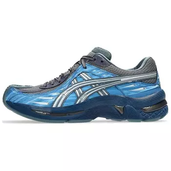 Кроссовки Kiko Kostadinov X Asics GEL-FLAMMAE Lifestyle Shoes Unisex Low-top Blue/grey/silver, синий/серый/серебряный