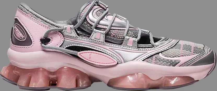 Кроссовки kiko kostadinov x hysteric glamour x wmns gel quantum lylia 'cotton candy' Asics, серебряный