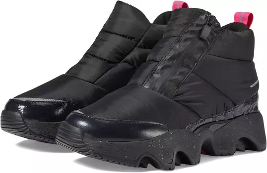 Кроссовки Kinetic Impact Puffy Zip Aurora Waterproof SOREL, цвет Black/Grill