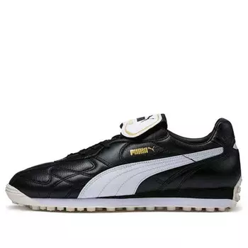 Кроссовки king avanti premium 'black white team gold' Puma, черный