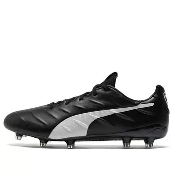 Кроссовки king platinum 21 fg ag 'black white' Puma, черный