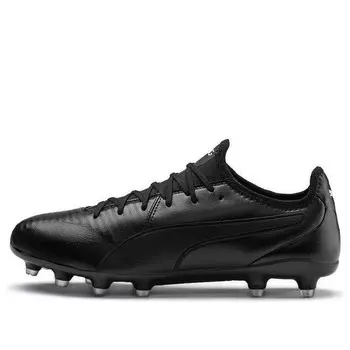 Кроссовки king pro fg black Puma, черный