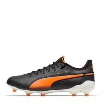 Кроссовки king ultimate cruyff fg/ag 'black orange' Puma, черный