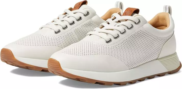 Кроссовки Kinnon Perfed Jogger Johnston & Murphy, цвет White Full Grain