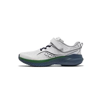 Кроссовки Kinvara 14 Kids, низкие, светло-серые, орхидея Saucony, цвет Light gray orchid