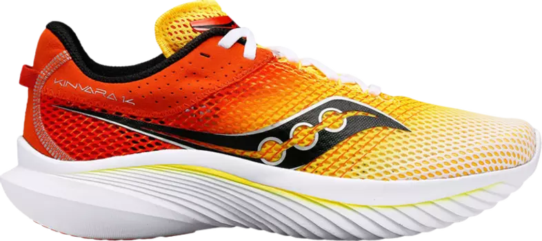 Кроссовки Kinvara 14 'White Vizigold', оранжевый