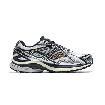 Кроссовки Kinvara 4 унисекс с низким верхом, белый/черный/серебряный Saucony