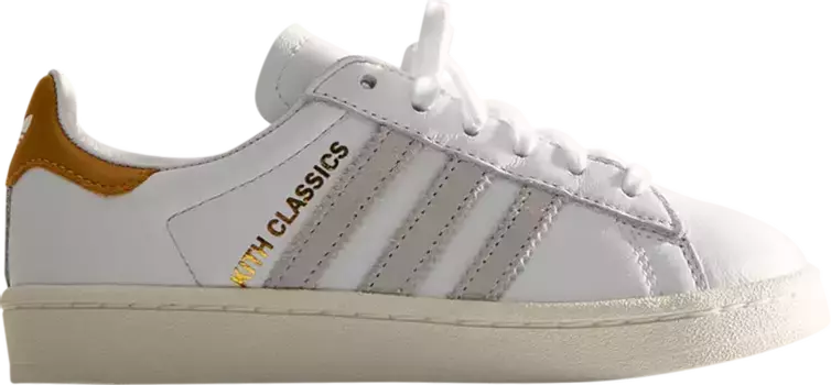 Кроссовки Kith x Campus 80s J 'Classics Program - Mango', белый