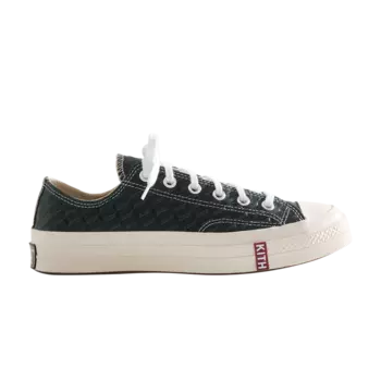 Кроссовки Kith x Chuck 70 Low, цвет Green Monogram