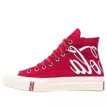 Кроссовки kith x coca-cola x chuck 70 hi 'america' Converse, красный