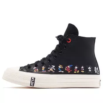 Кроссовки kith x disney x chuck 70 'mickey mouse timeline' Converse, черный