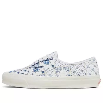 Кроссовки kith x og authentic lx 'azulejo tile' Vans, белый