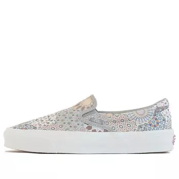 Кроссовки kith x vault og classic slip-on lx 'multi tile' Vans, мультиколор