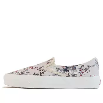 Кроссовки kith x vault og classic slip-on lx 'floral' Vans, белый
