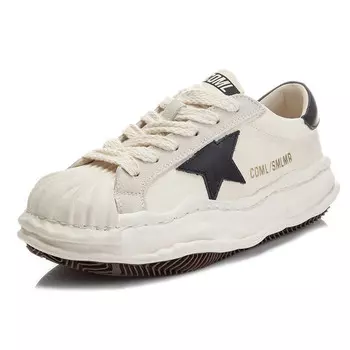 Кроссовки KLAMMKICKS Skateboarding Shoes Women's Low-top, бежевый/черный