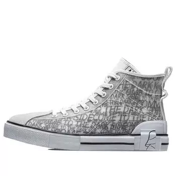 Кроссовки классические холщовые hi x star wars Li-Ning, серый