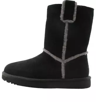 Кроссовки классические короткие с разливным швом Ugg, черный