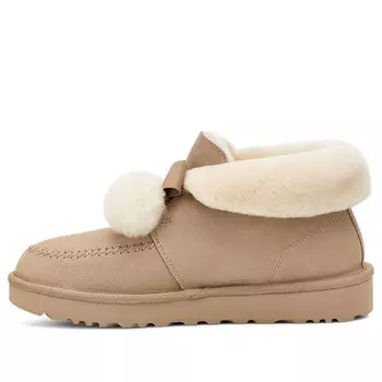 Кроссовки классические короткие Ugg, бежевый