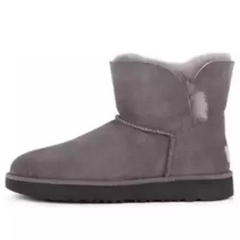 Кроссовки классические манжеты мини Ugg, серый