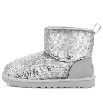 Кроссовки классические мини-ботинки Ugg, серебряный