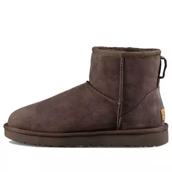 Кроссовки классические mini ii boot шоколадные Ugg, коричневый